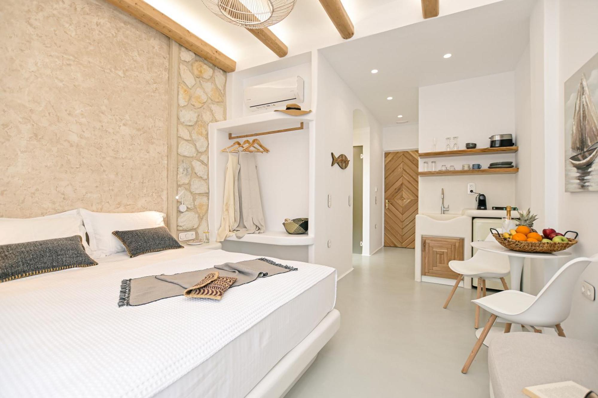 Flèria Seaview Suites Naxos City Chambre photo